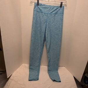 Girl’s Reversible Fila Athletic Leggings Size Large Blue